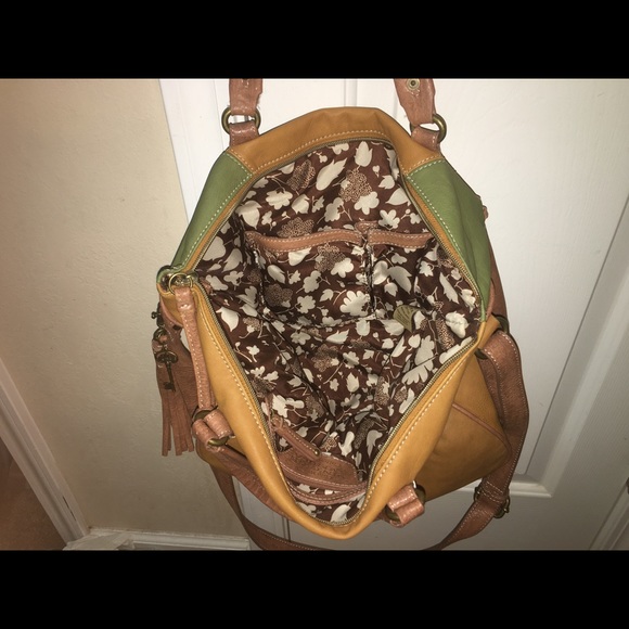 Nine west vintage america patchwork purse bag - Picture 5 of 5